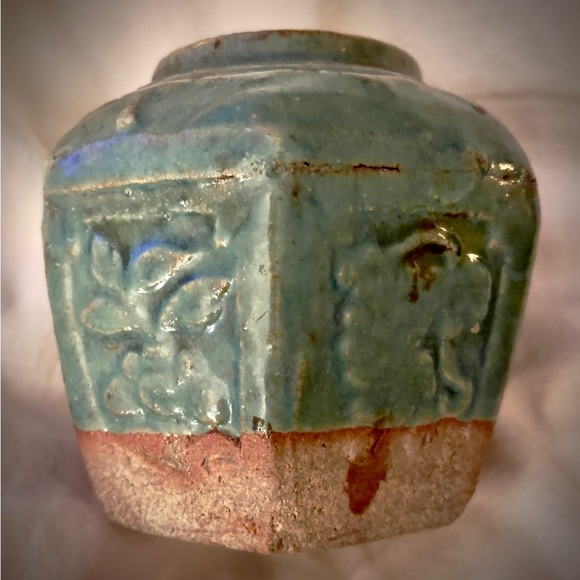 Antique Chinese Showman ware ginger jar late 19th century Shiwanzhen, Foshan. - Picture 5 of 14